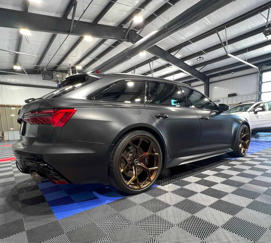 Completed window tint project by Quality Window Tint