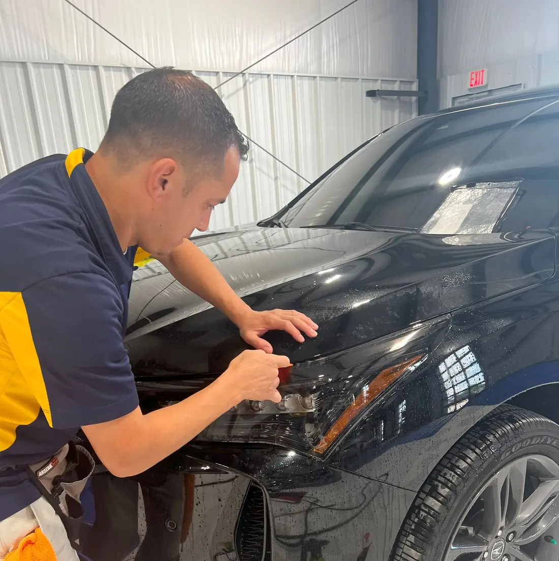 Completed window tint project by Quality Window Tint