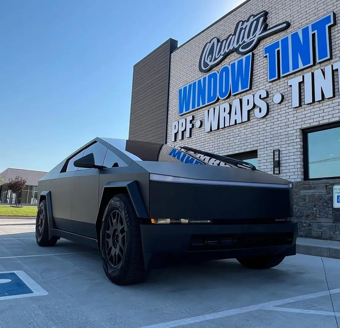Completed paint protection or window tint project by Quality Window Tint