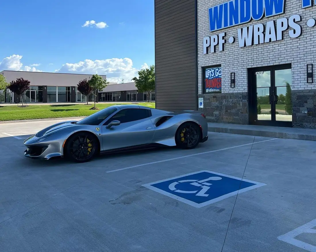 Completed paint protection or window tint project by Quality Window Tint